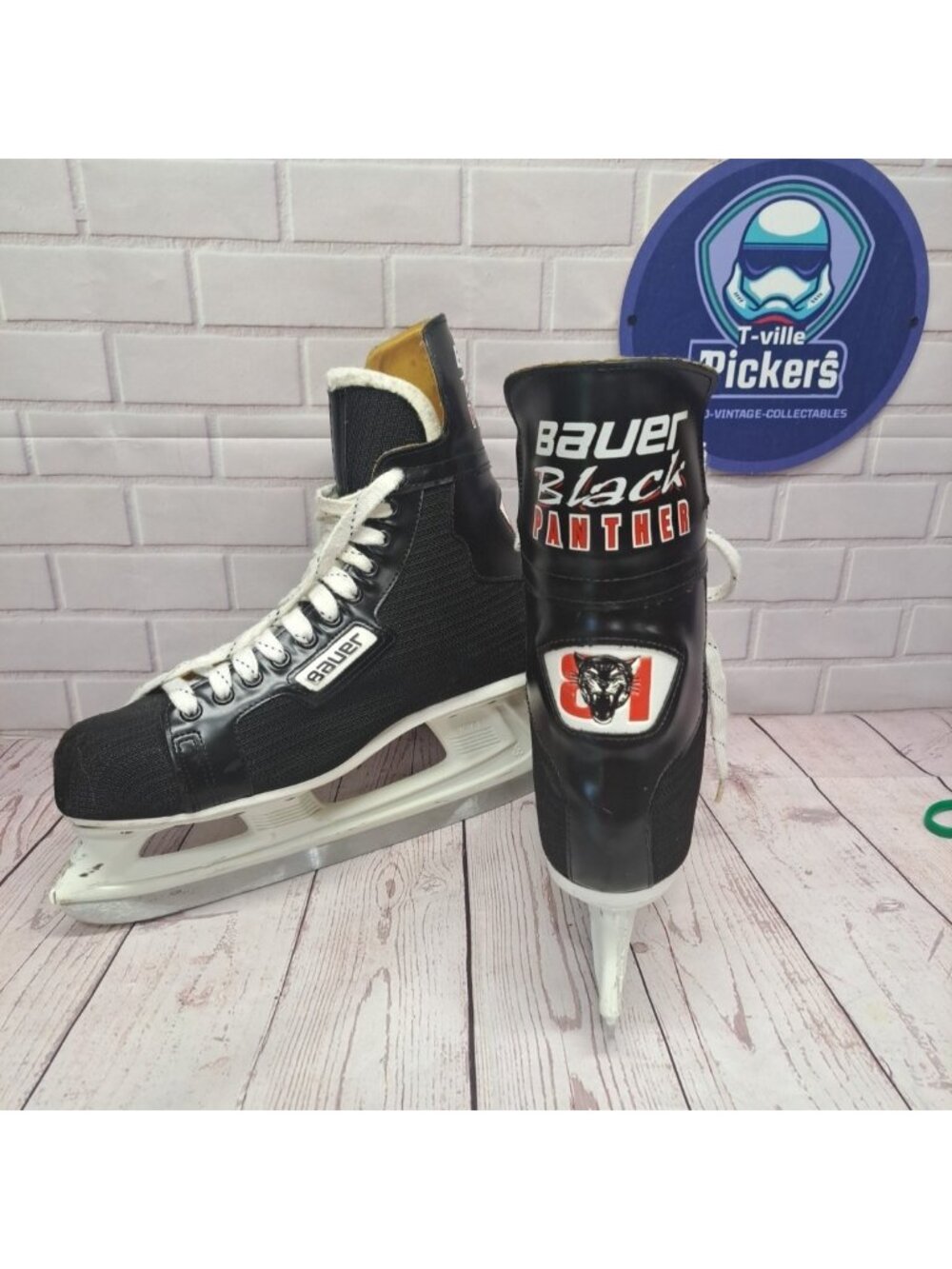 Bauer Black Panther Hockey Skates Men's Ice Blades 296mm